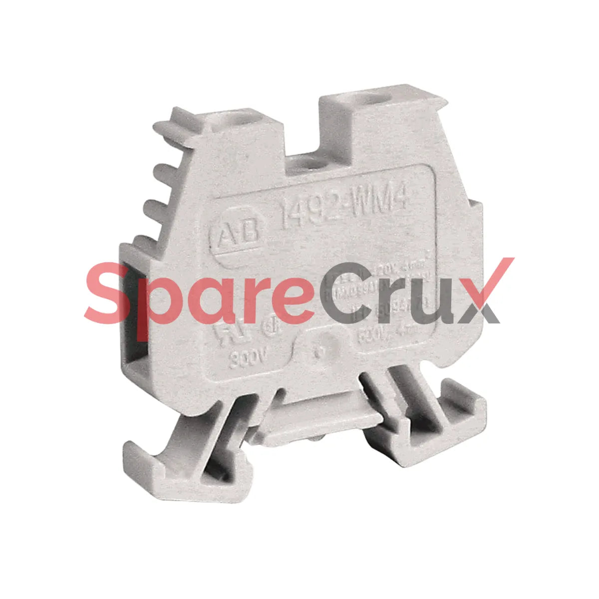 1492-WM4-W | ALLEN BRADLEY | SPM Wiring Terminal Block, 4mm, White, Provides Safe and Reliable Connections for Electrical Applications
