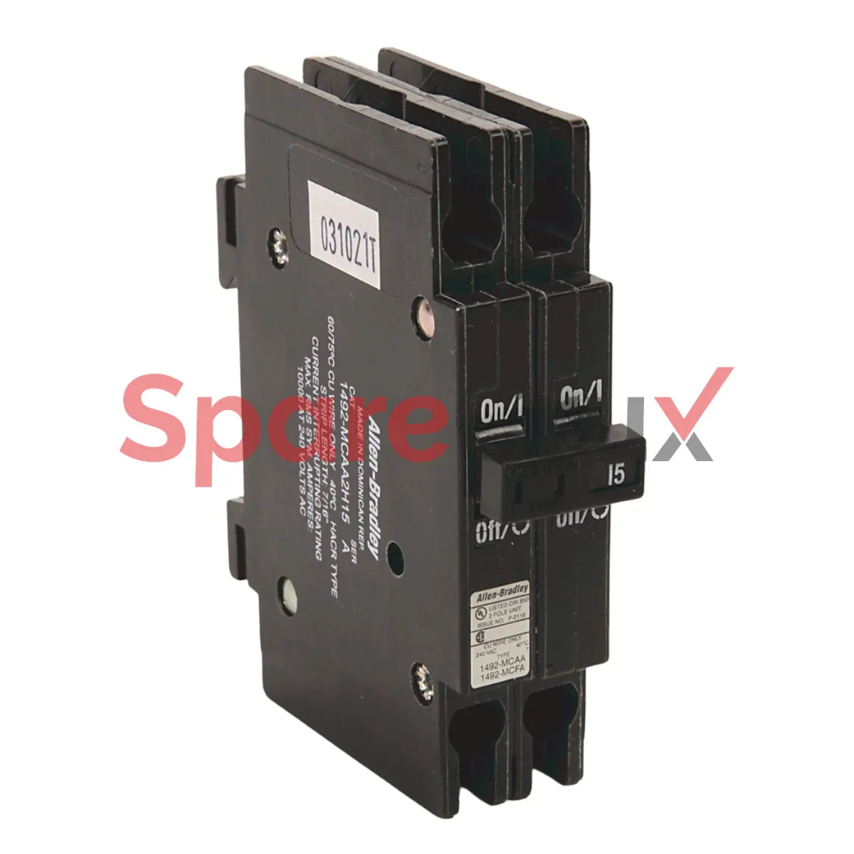 1492-MCAA2H15 | ALLEN BRADLEY | Terminal Block Marker Card, Model 2H15, 1492 Series
