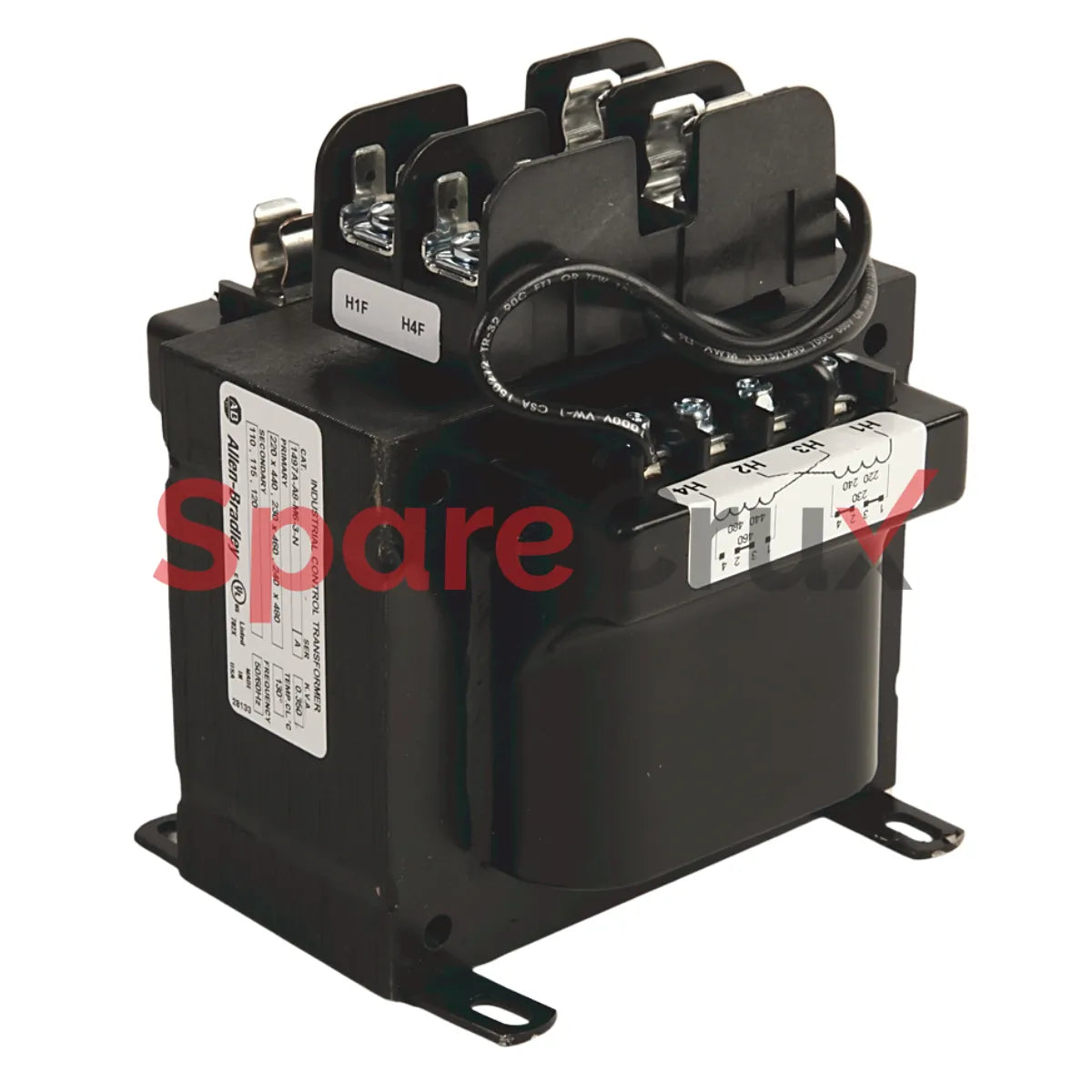 1497A-A8-M6-3-N | ALLEN BRADLEY | Control Circuit Transformer, 75VA, 220x440V, 230x460V, 240x480V (50/60Hz) Primary, 2 Primary - 1 Secondary Fuse Blocks