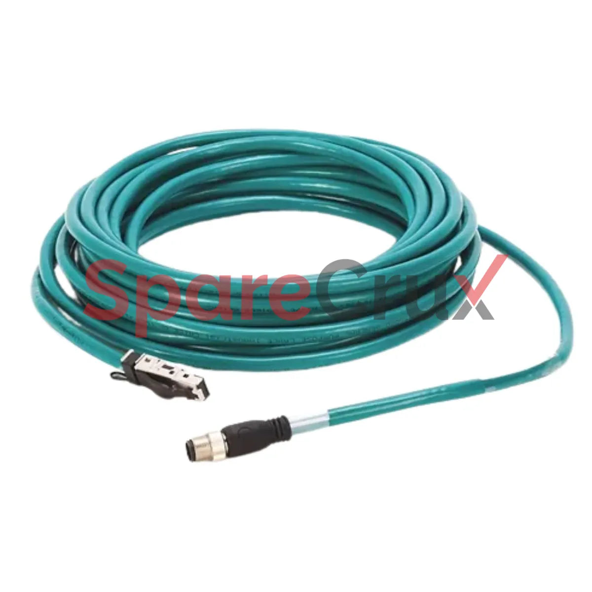 1585D-E4TBDE-10 | ALLEN BRADLEY | Ethernet Cables Cat5e, 100BASE-TX, 100 Mbit/s, 4 Conductors, M12, Right Angle Male, Standard, M12, Right Angle Male, Teal Robotic TPE, 4 Conductor, Teal TPE, Flex Rated
