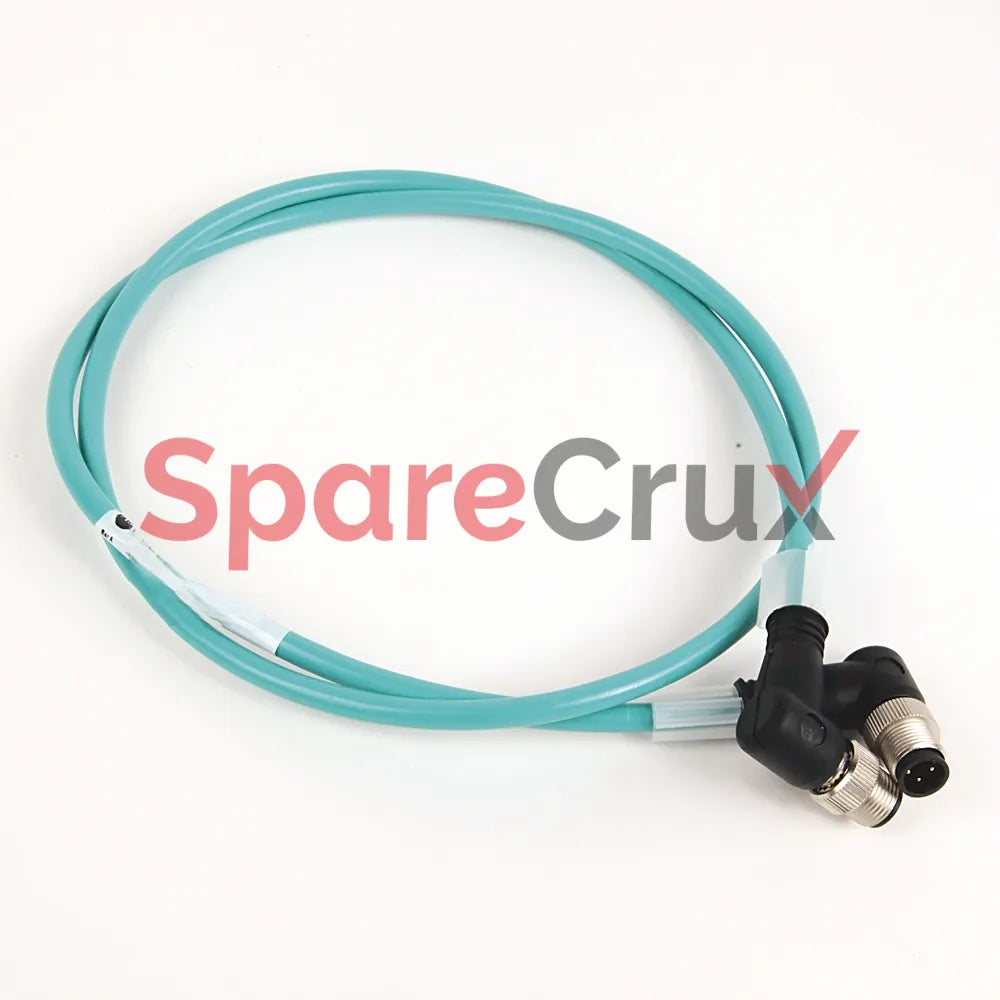 1585D-E4UBDE-9 | ALLEN BRADLEY | Ethernet Cables Cat5e, 100BASE-TX, 100 Mbit/s, 4 Conductors, M12, Right Angle Male, Standard, Flying Leads, Teal PUR, Shielded, High Flex, PUR, Halogen Free, 10 million cycles