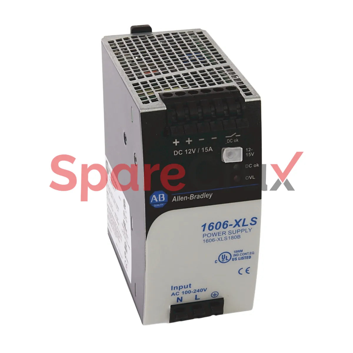 1606-XLS180B | ALLEN BRADLEY | Entrée CA ou CC 12 à 15 V CC Sortie 180 W