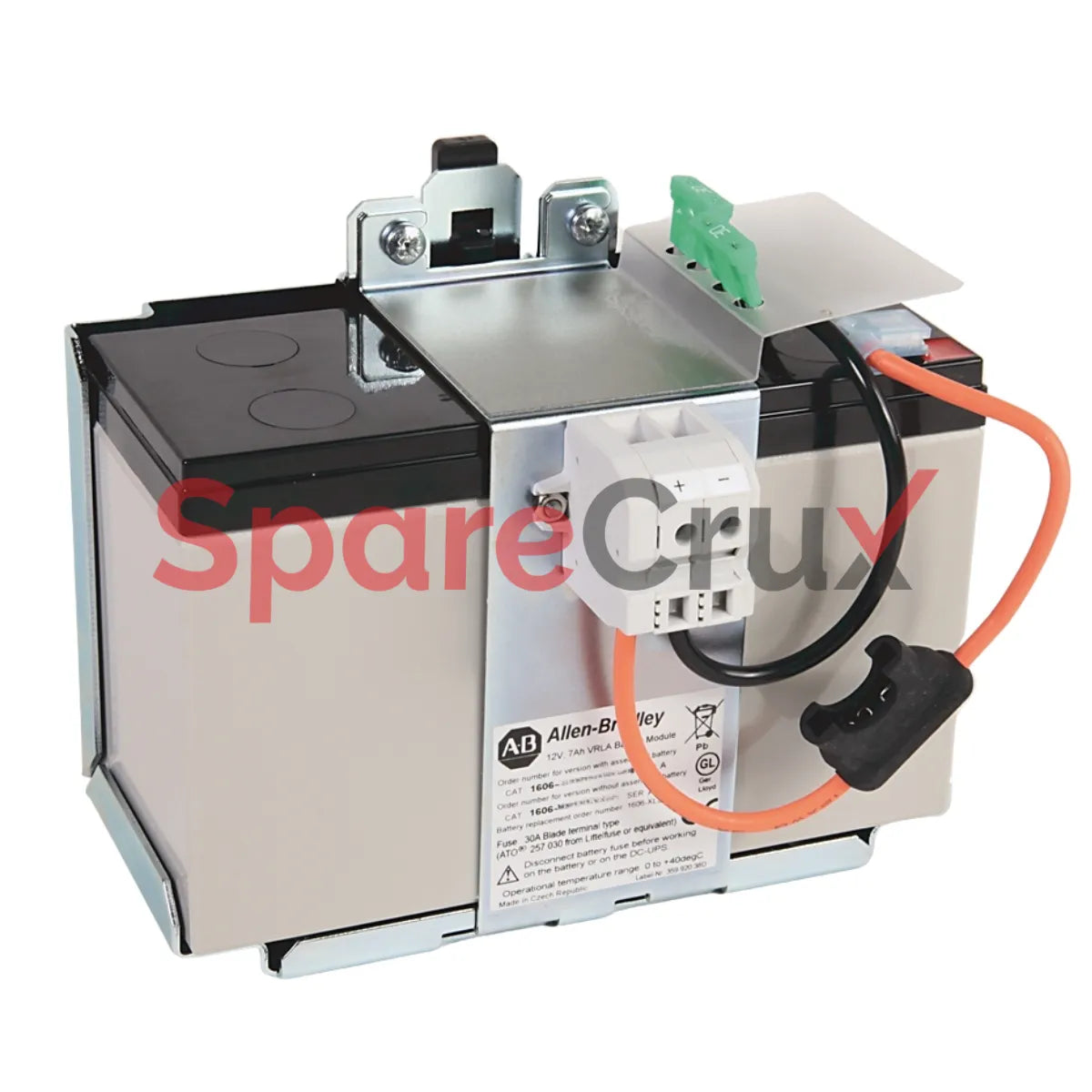 1606-XLSBATBR2 | ALLEN BRADLEY | Support de module de batterie, 24 V, 7 Ah