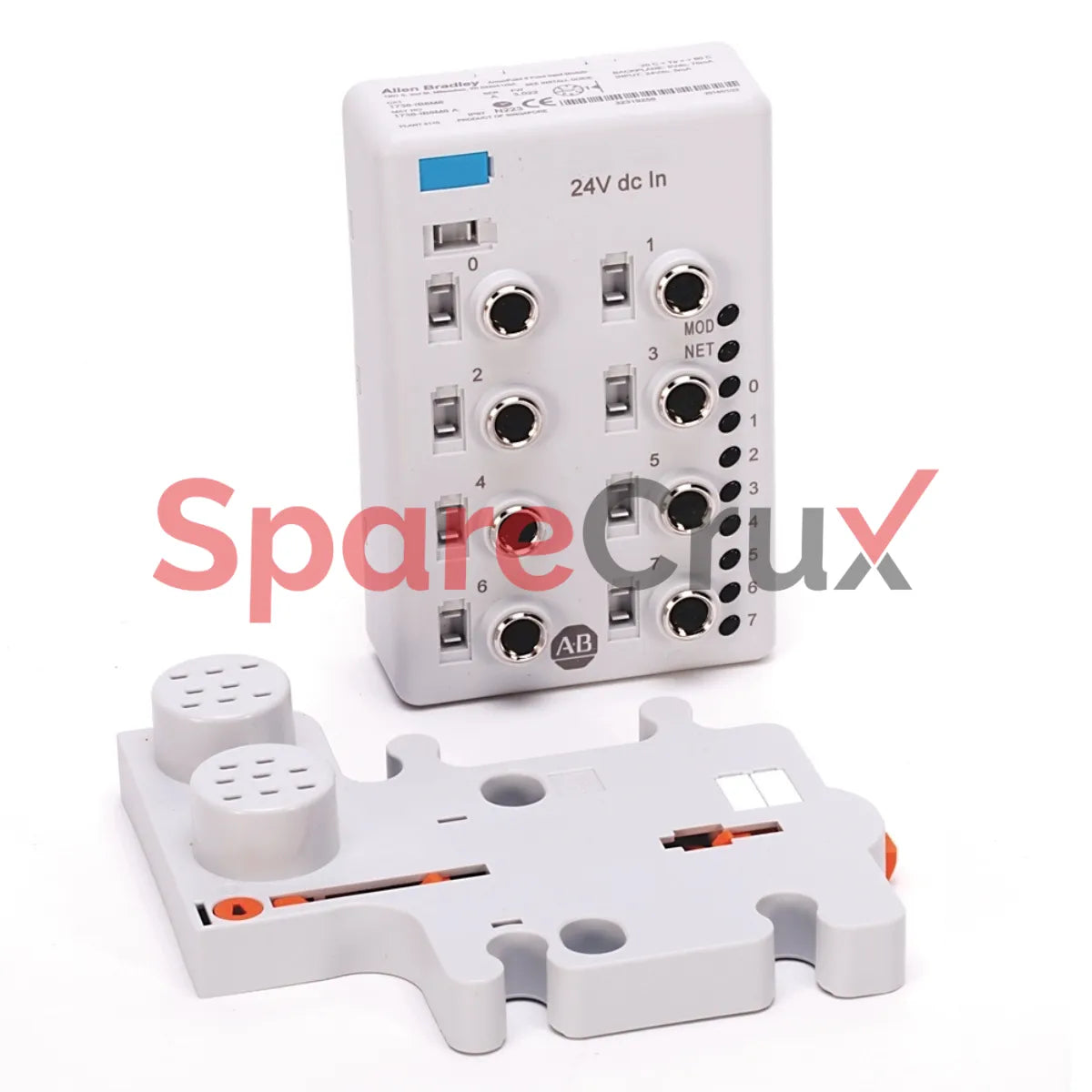 1738-OB8EM8 | ALLEN BRADLEY | ArmorPoint I/O 8-Channel 24V DC Output Module with Electronic Fusing and M8 Connectors