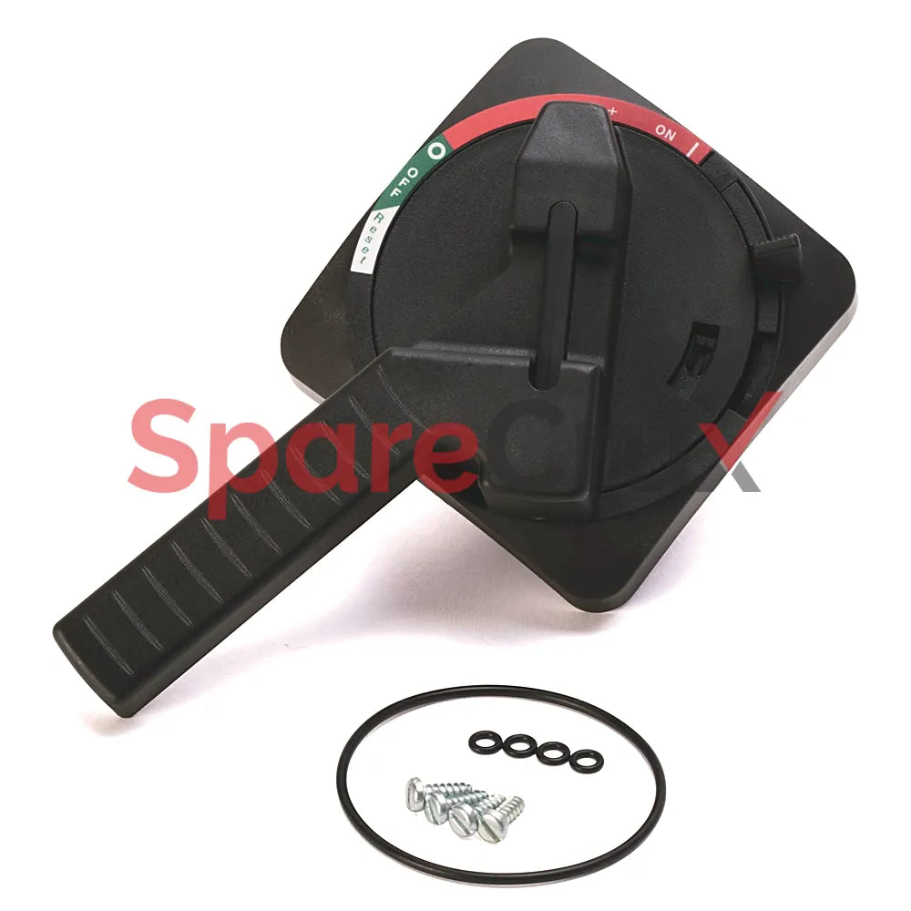190-HM4 | ALLEN BRADLEY | Rotary Operating Handle, Black, IP66/NEMA 4/4X, for Circuit Breakers, Medium Length