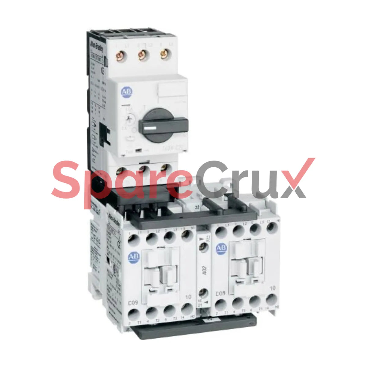 191E-ANEJ3-CB16C-F22-KY | ALLEN BRADLEY | Economy Reversing Starter with Circuit Breaker, 1.0-1.6 A, 1 N.O. + 1 N.C. Auxiliary Contacts, with F22 and KY Options