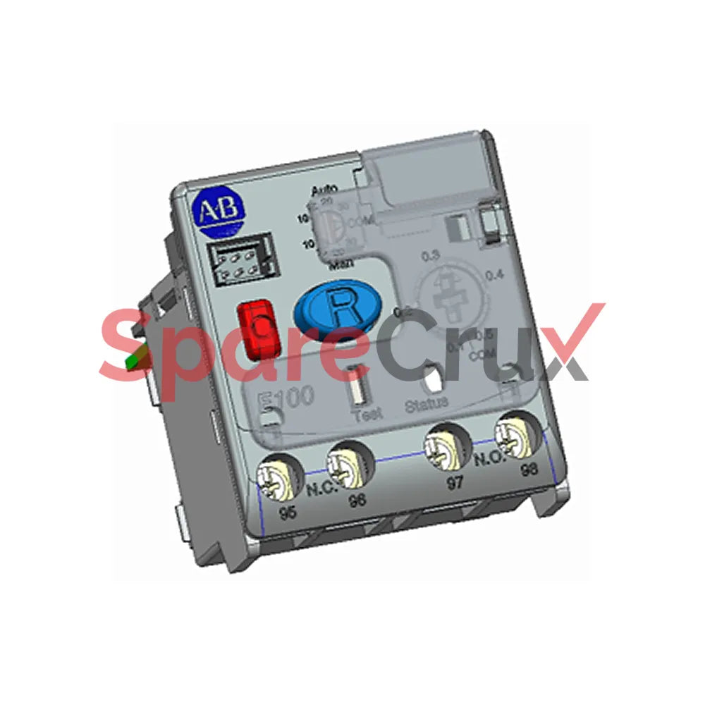 193-1BC8 | ALLEN BRADLEY | Bimetallic Overload Relay, 0.8-1.2 A