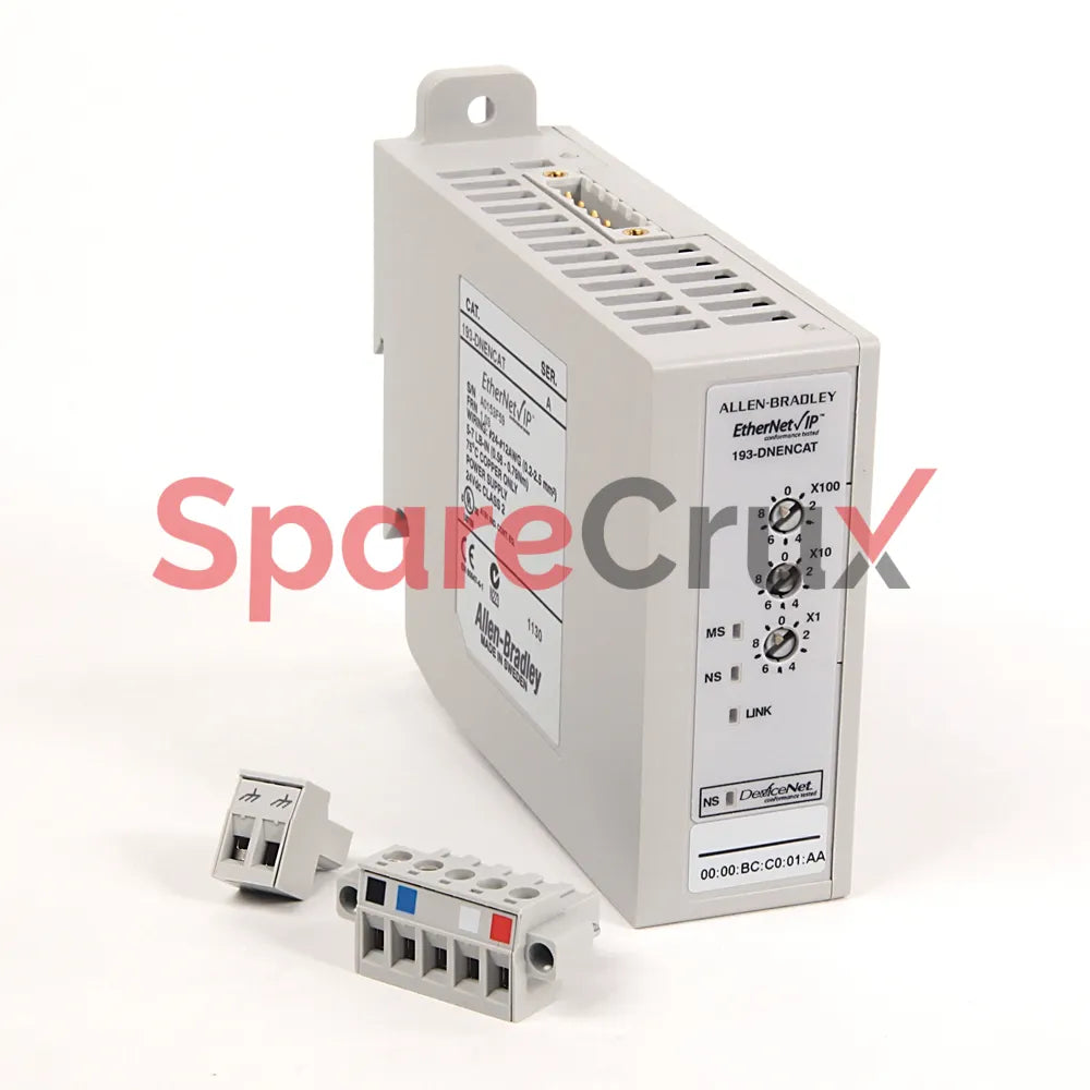 193-DNENCAT | ALLEN BRADLEY | EtherNet/IP Communications Auxiliary Module
