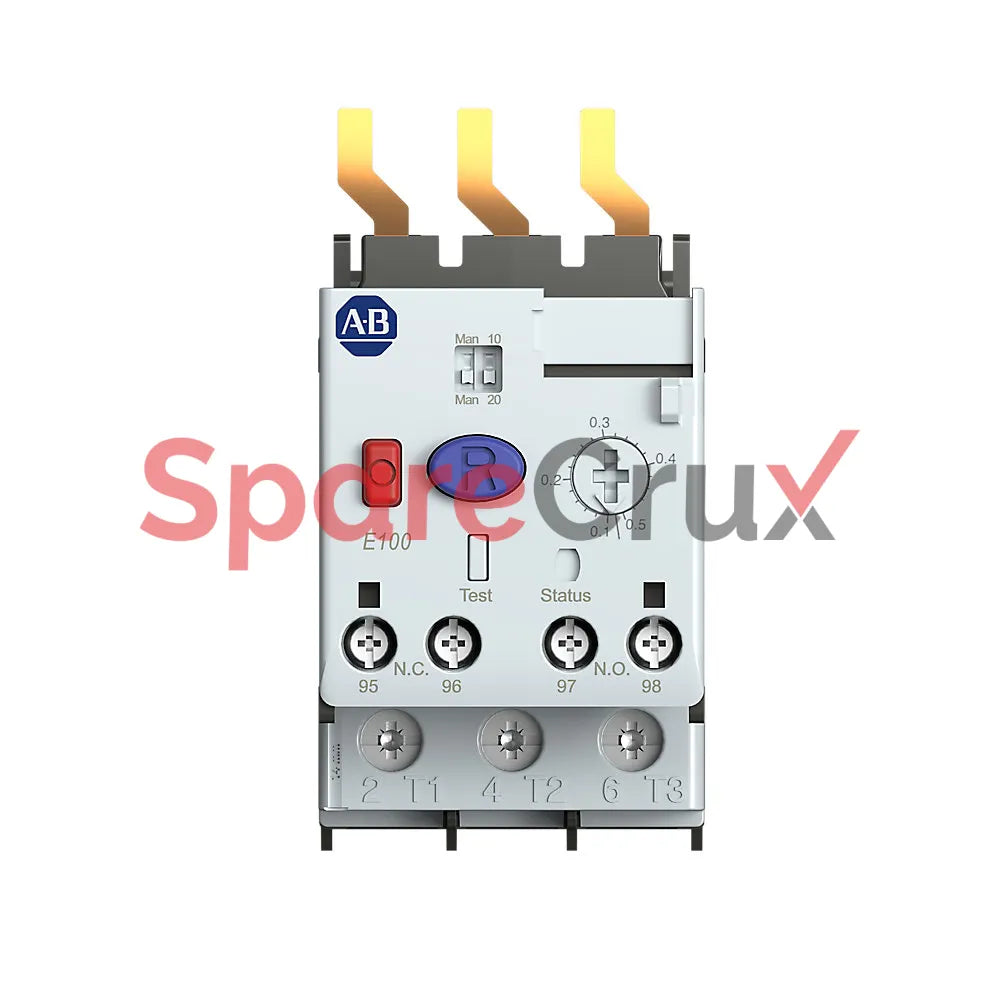 193-1EEEG | ALLEN BRADLEY | E100 Electronic Overload Relay, 5.4-27 A, for 100-E or Bulletin 300 (Energy Saving) Contactors