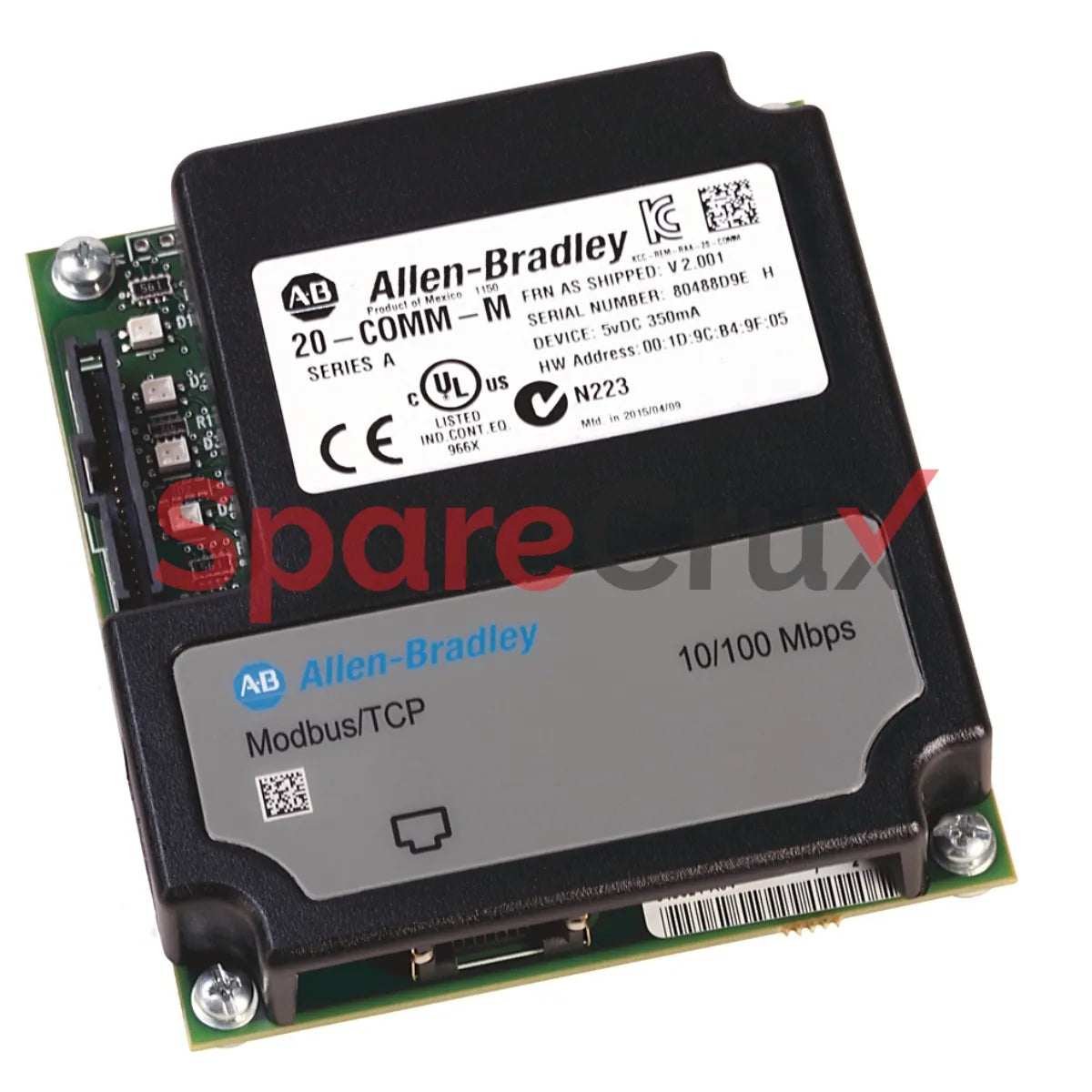 20-COMM-M | ALLEN BRADLEY | PowerFlex Modbus/TCP Communication Adapter