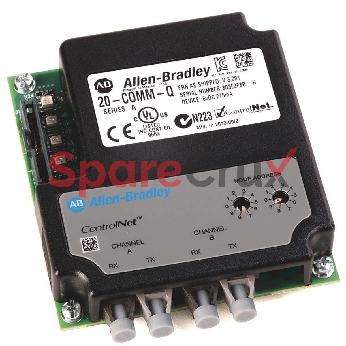 20-COMM-Q | ALLEN BRADLEY | Adaptateur de communication fibre optique PowerFlex ControlNet