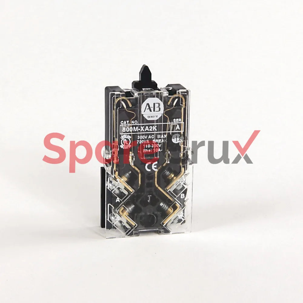 800M-XA2K | ALLEN BRADLEY | 22mm Contact Block 800M PB