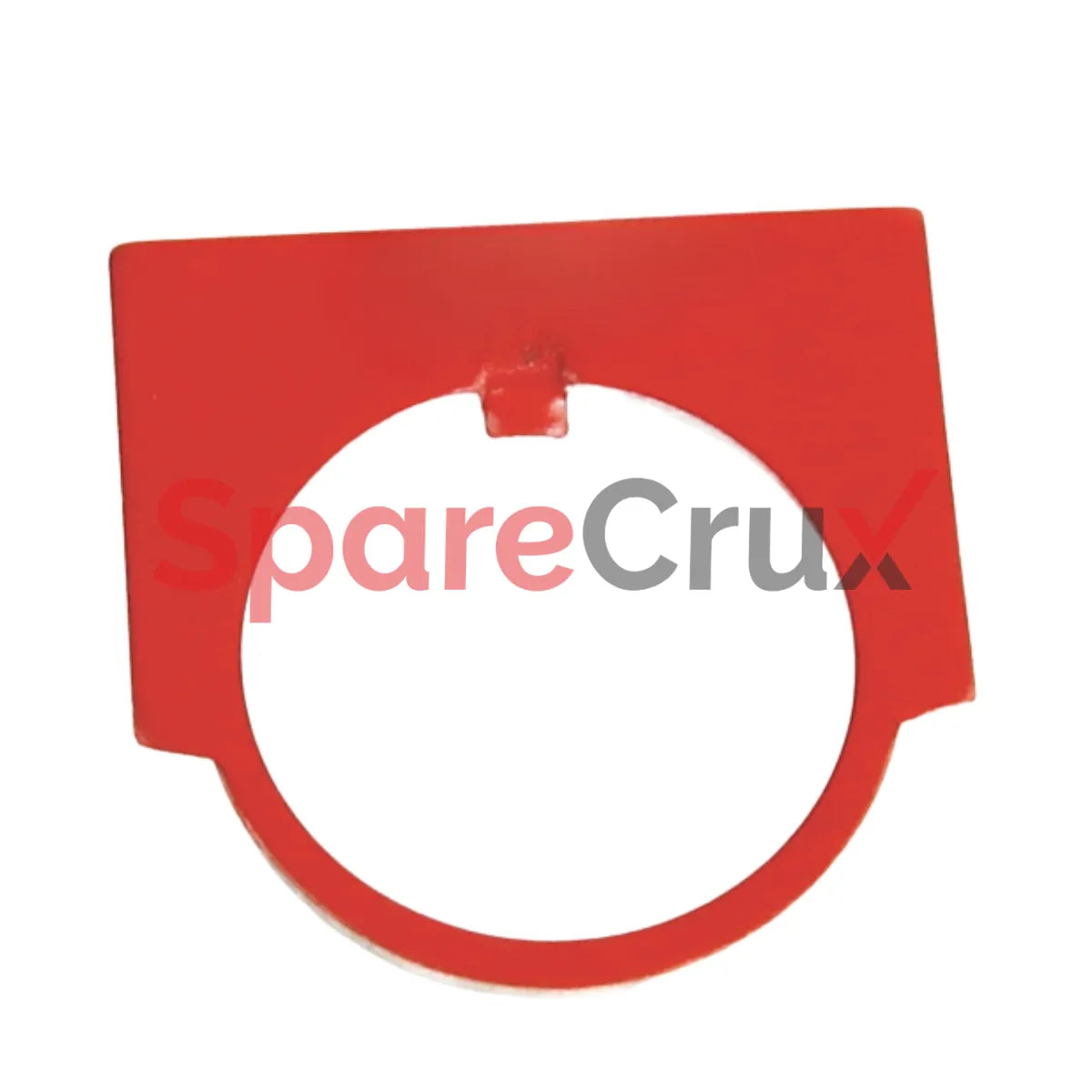 800T-X121 | ALLEN BRADLEY | 30mm 800T Red Blank Half Round Legend
