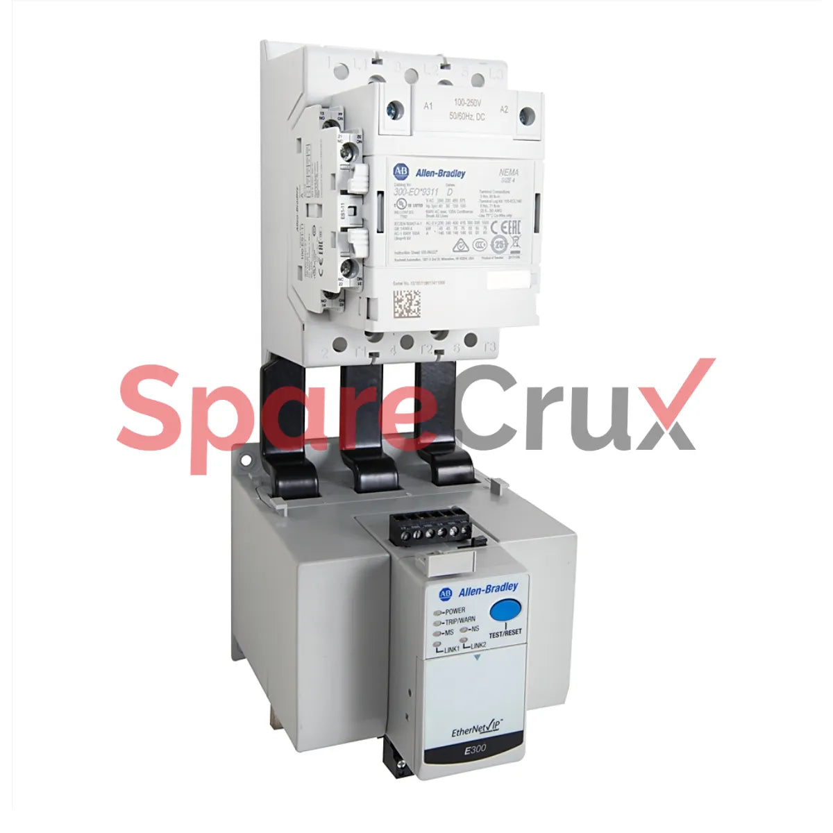 309-EOEN-IG-200A | ALLEN BRADLEY | NEMA Size 4 FV Starter E300 OL PLC