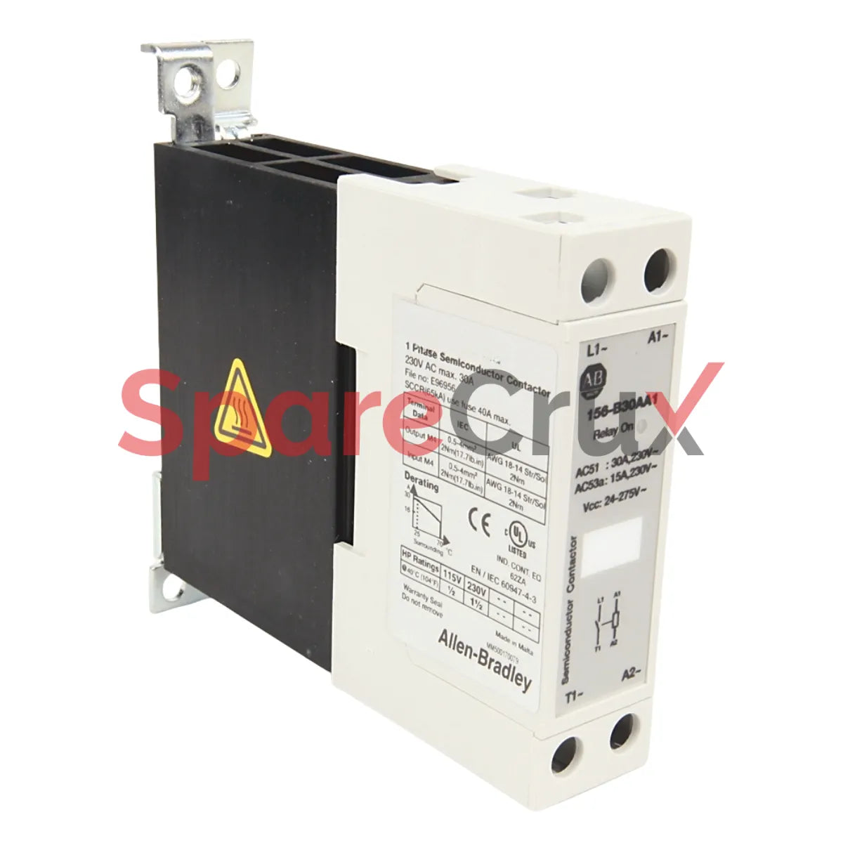 156-B30AB1 | ALLEN BRADLEY | 30 A Single Phase Solid State Contactor