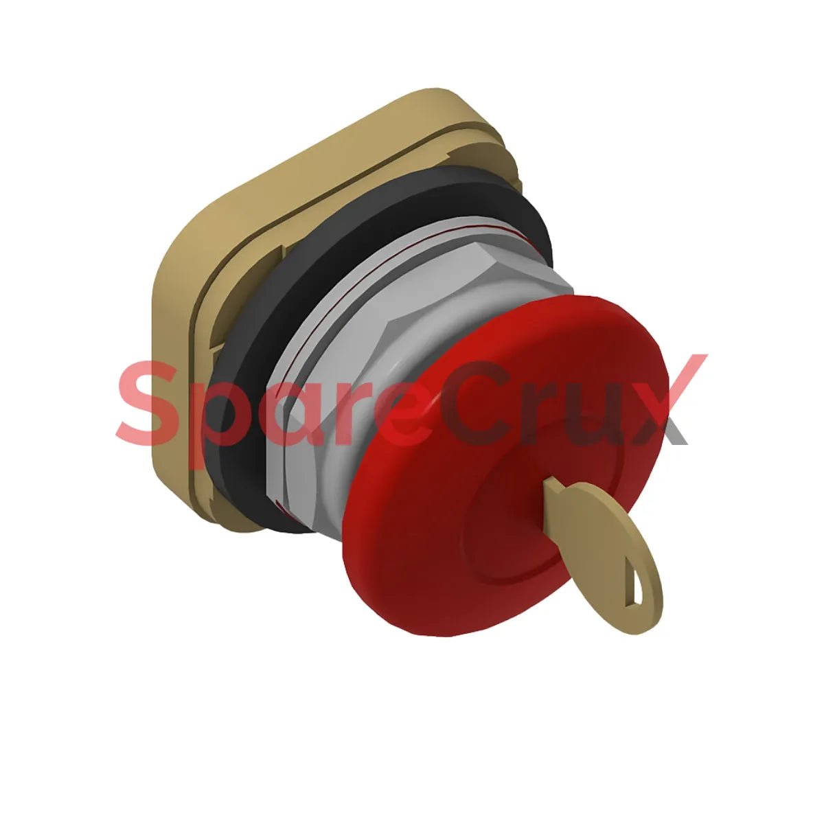 800T-E1228M6 | ALLEN BRADLEY | 30 mm Cyl Lock Push-Button 800T PB