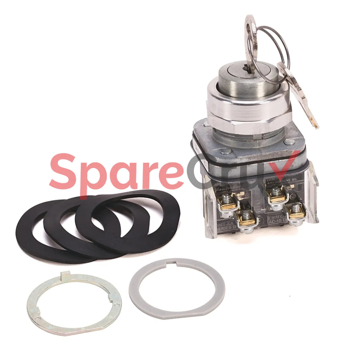 800T-E11A | ALLEN BRADLEY | 30 mm Cyl Lock Push-Button 800T PB