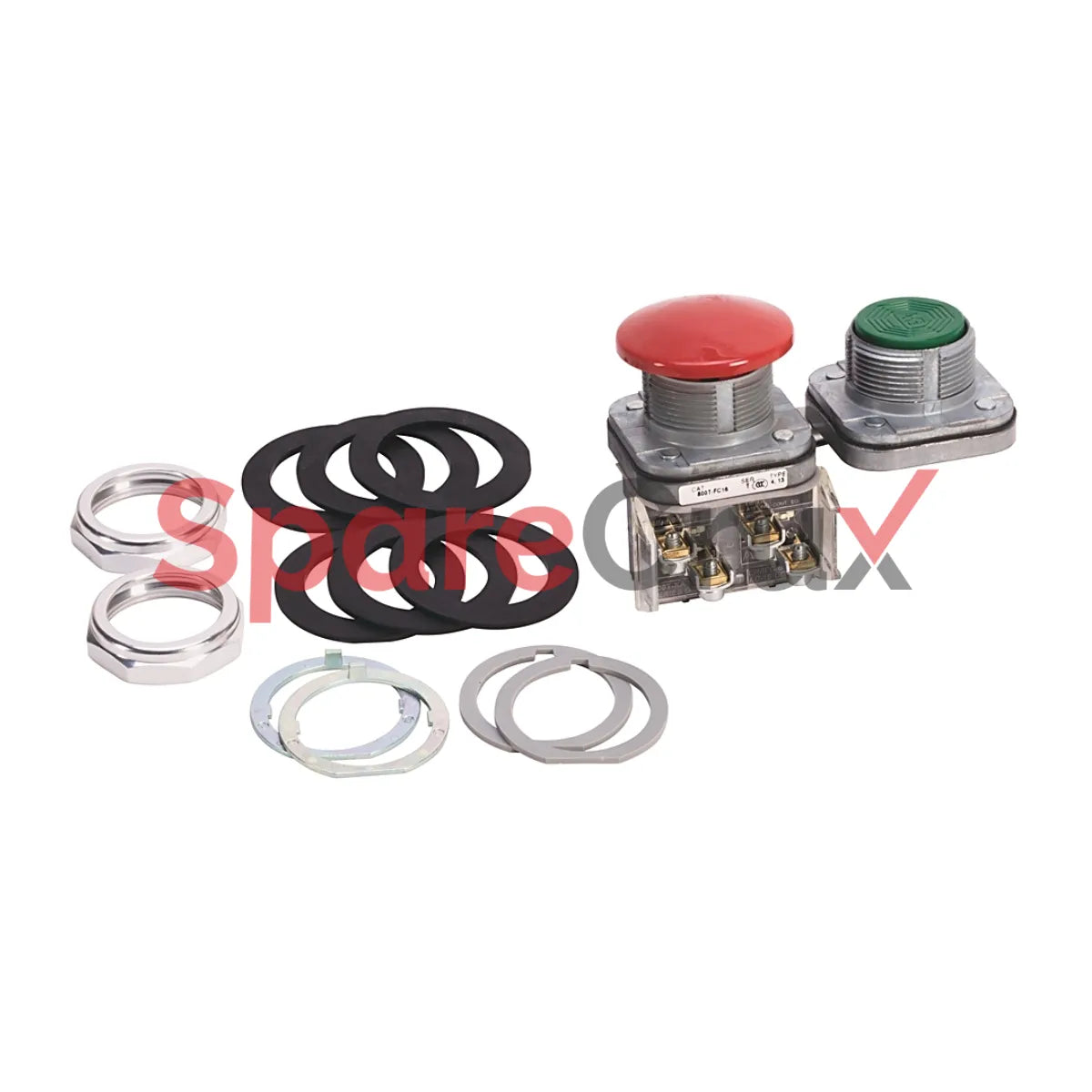 800T-FD16A | ALLEN BRADLEY | Bouton-poussoir double 30 mm 800T PB