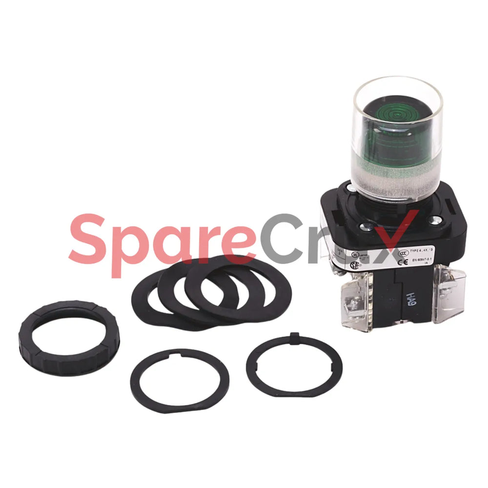 800H-QRAH2G | ALLEN BRADLEY | 30mm Momentary Push Button 800H PB