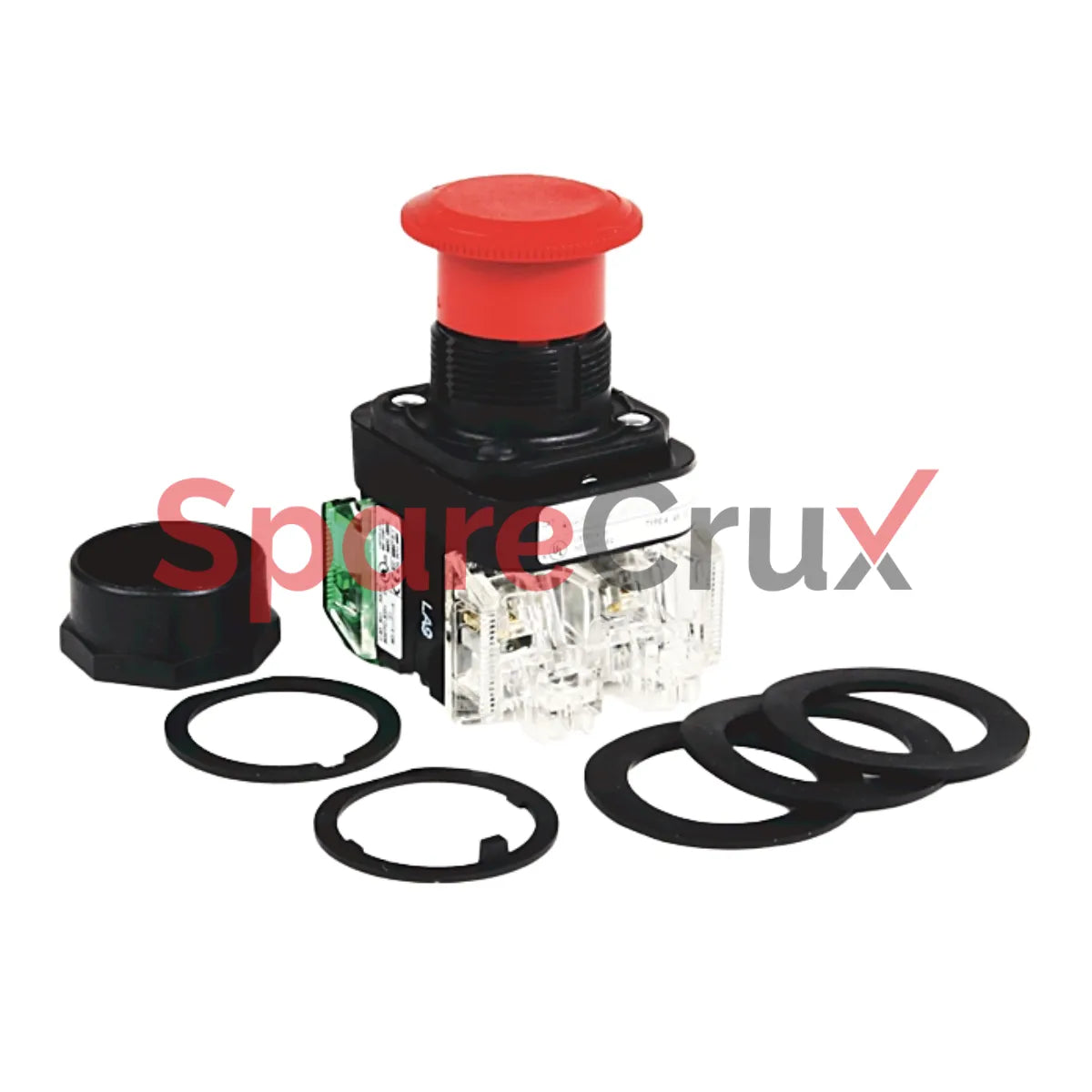 800HC-FRXTPH16RA1 | ALLEN BRADLEY | 30mm Illuminated Push-Pull 800H PB