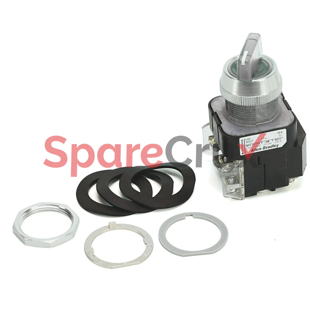 800T-2HWH2KB6HH | ALLEN BRADLEY | 30mm Selector Switch 800T PB