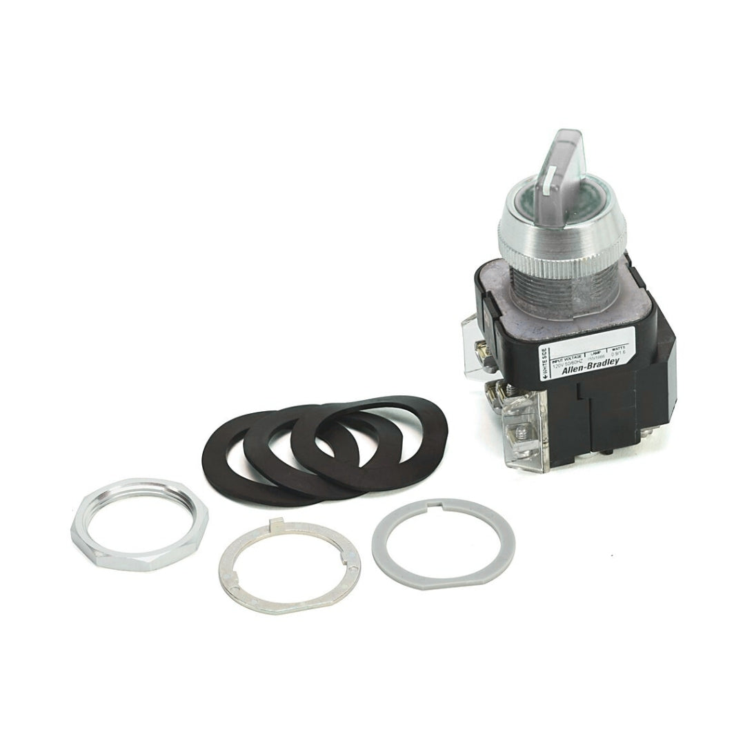 800T-16HC2KB6DX | ALLEN BRADLEY | 30mm Selector Switch 800T PB
