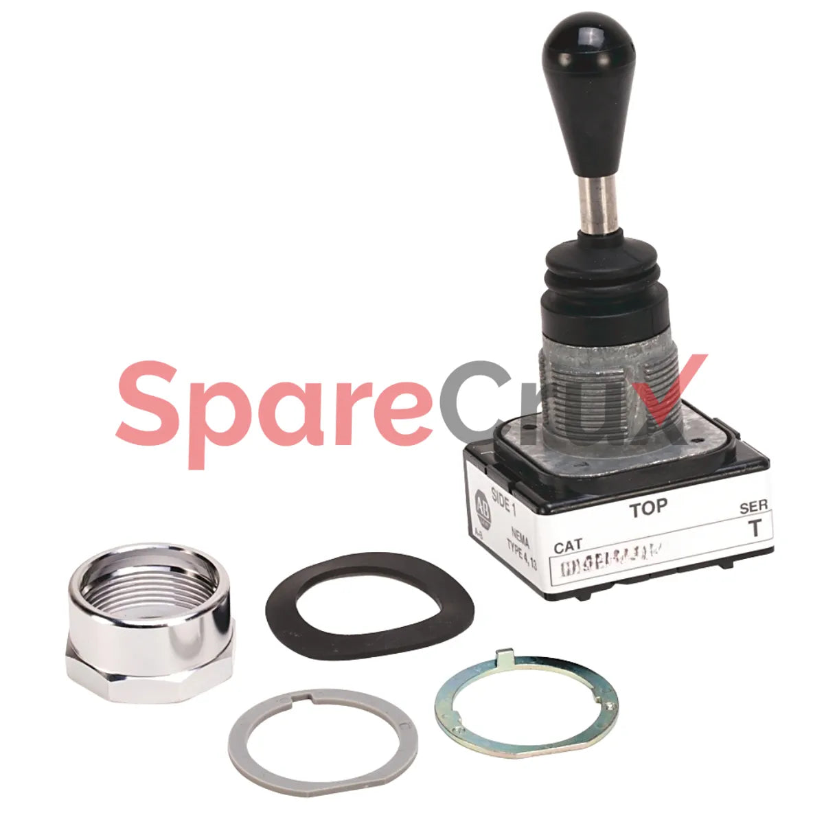 800T-T2H2EEGG | ALLEN BRADLEY | 30mm Toggle Switch 800T PB