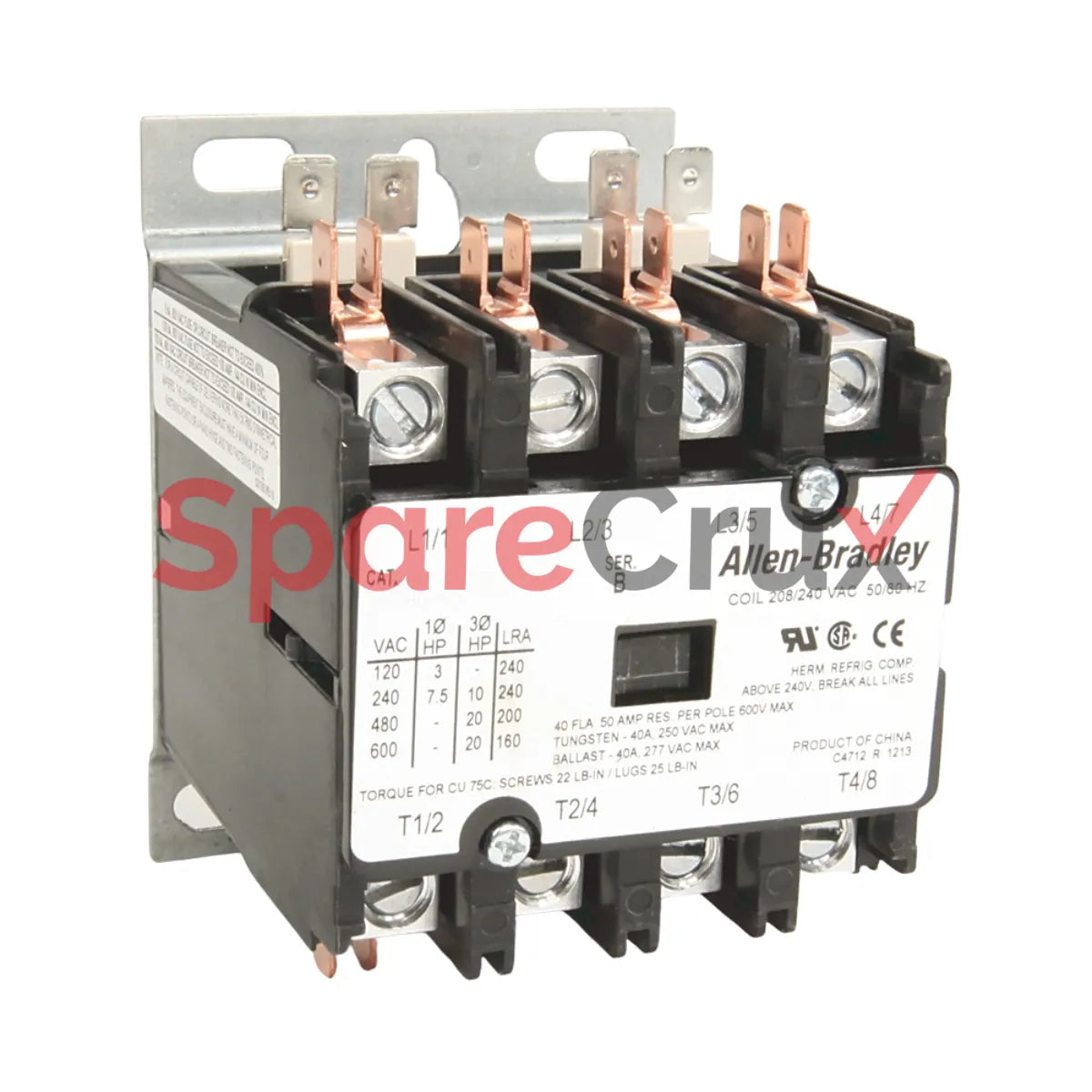 400-DP40NA4-K | ALLEN BRADLEY | Bloc 400 DP, 40 A, 4P, 208/24