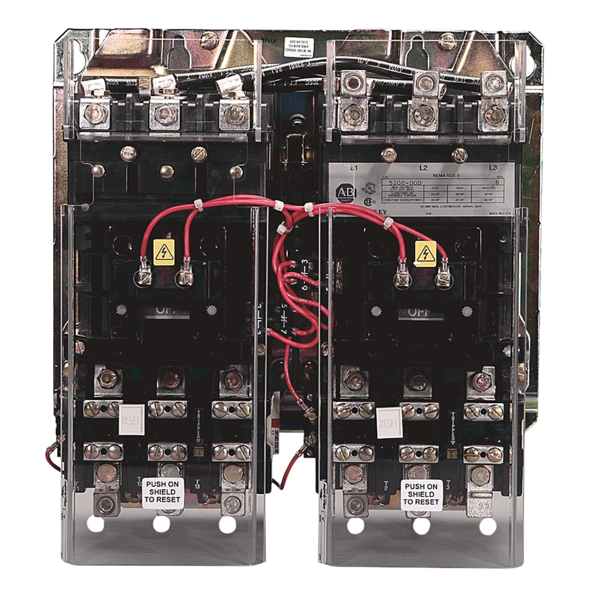 520F-BOD-A2F-A2F | ALLEN BRADLEY | NEMA 2-speed Con Var Torque Starter