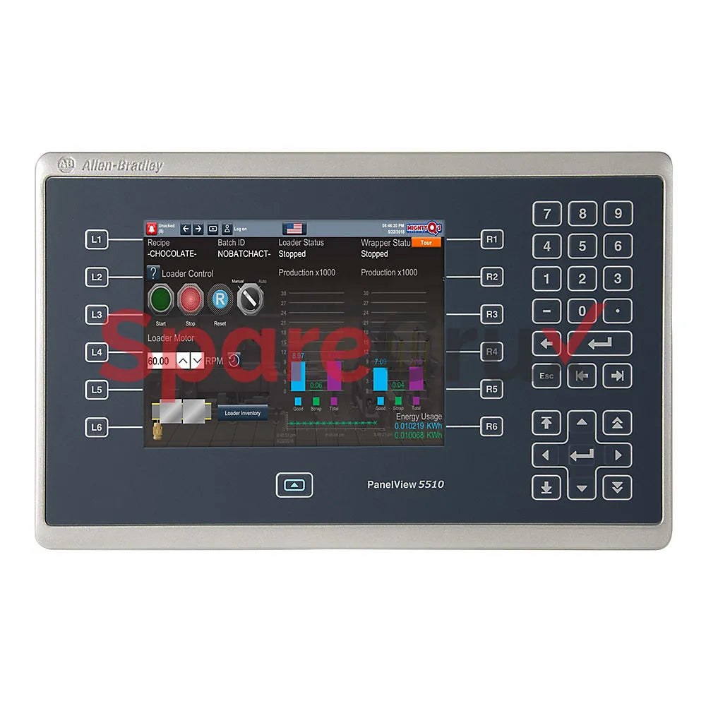 2715P-B15CD-K | ALLEN BRADLEY | PanelView 5510 Graphic Terminal CC
