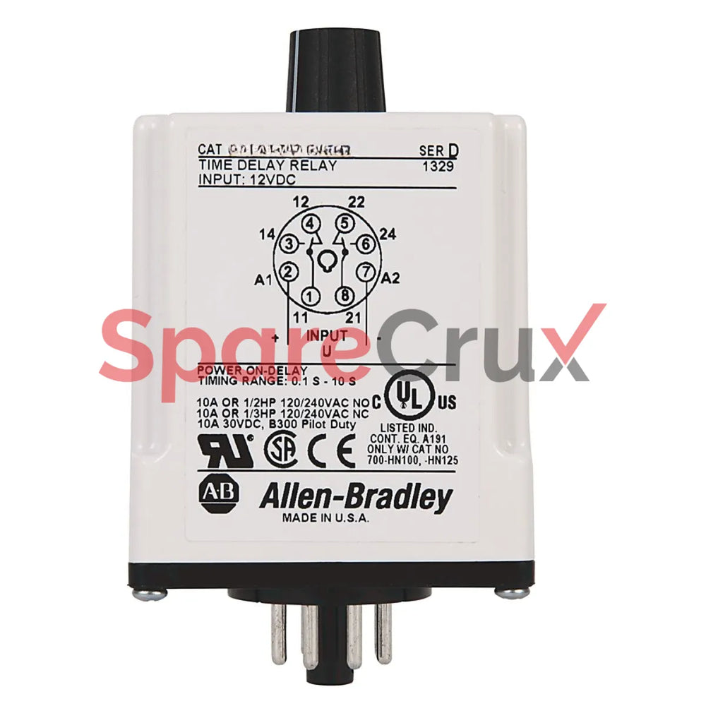 700-HT22BU120 | ALLEN BRADLEY | Tube Base Timing Relay
