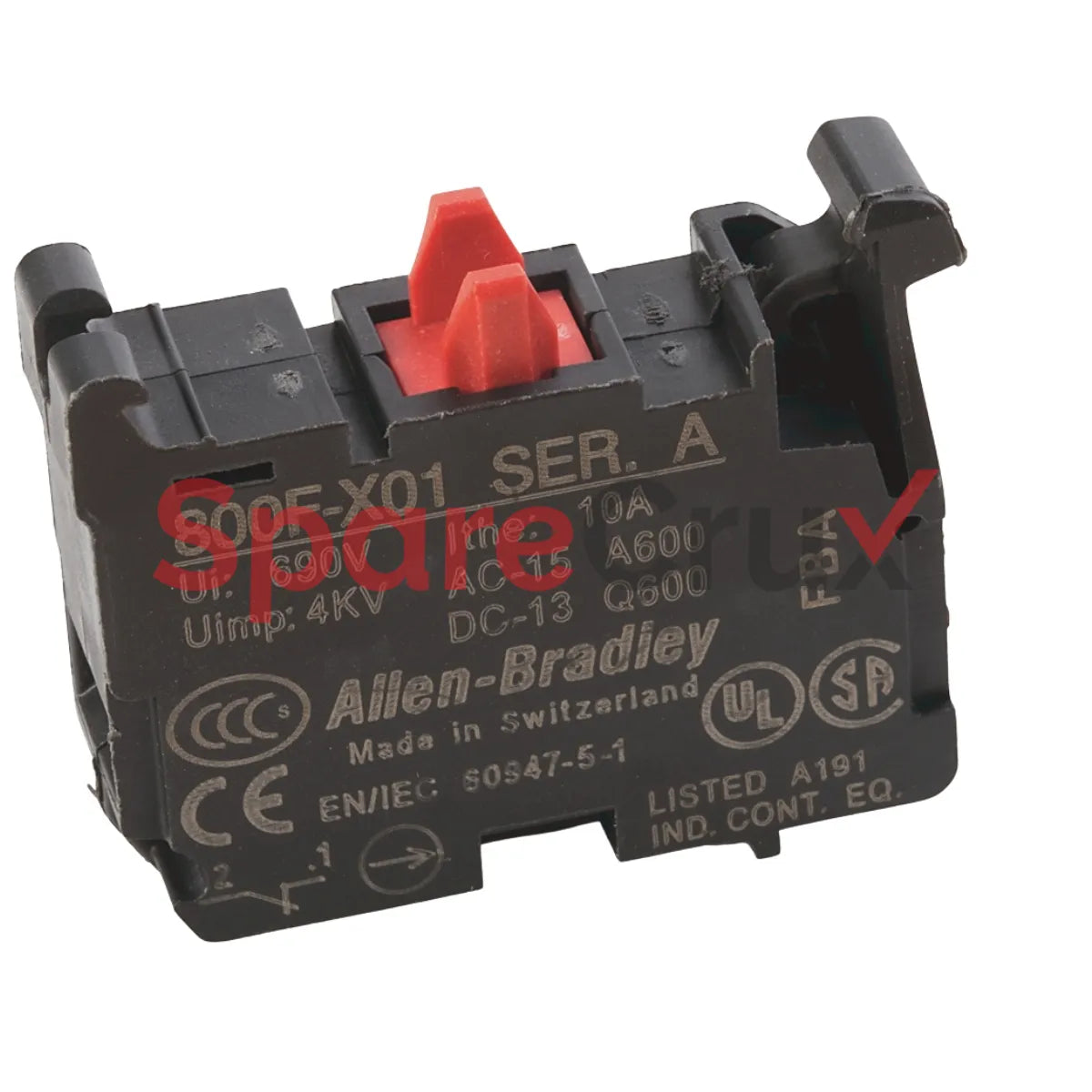 800F-X01 | ALLEN BRADLEY | 22mm Contact Block 800F PB