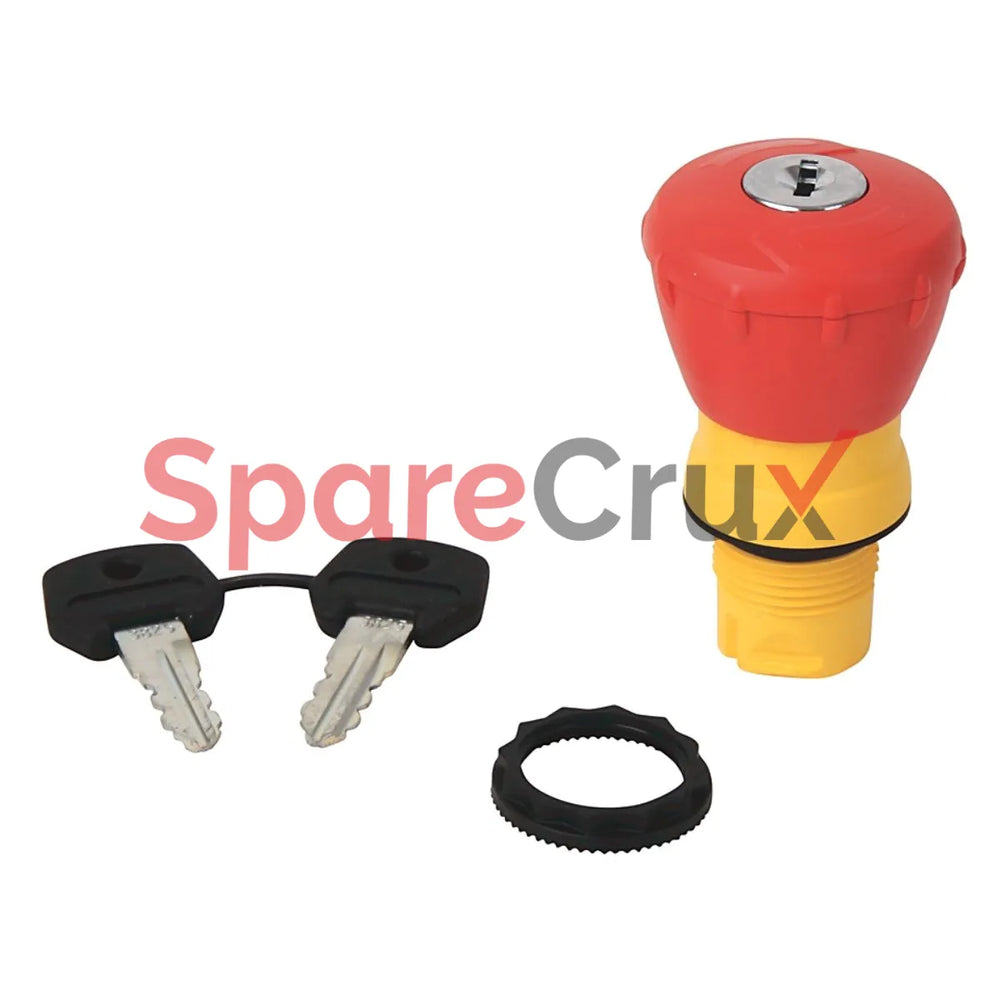 800FP-MK44PX02 | ALLEN BRADLEY | 22mm Twist To Release E-Stop 800F PB