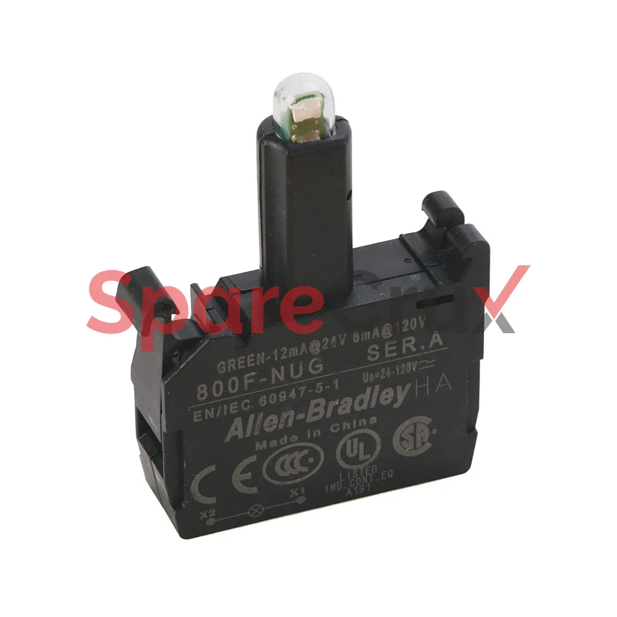 800F-NUG | ALLEN BRADLEY | 22mm LED Module 800F PB