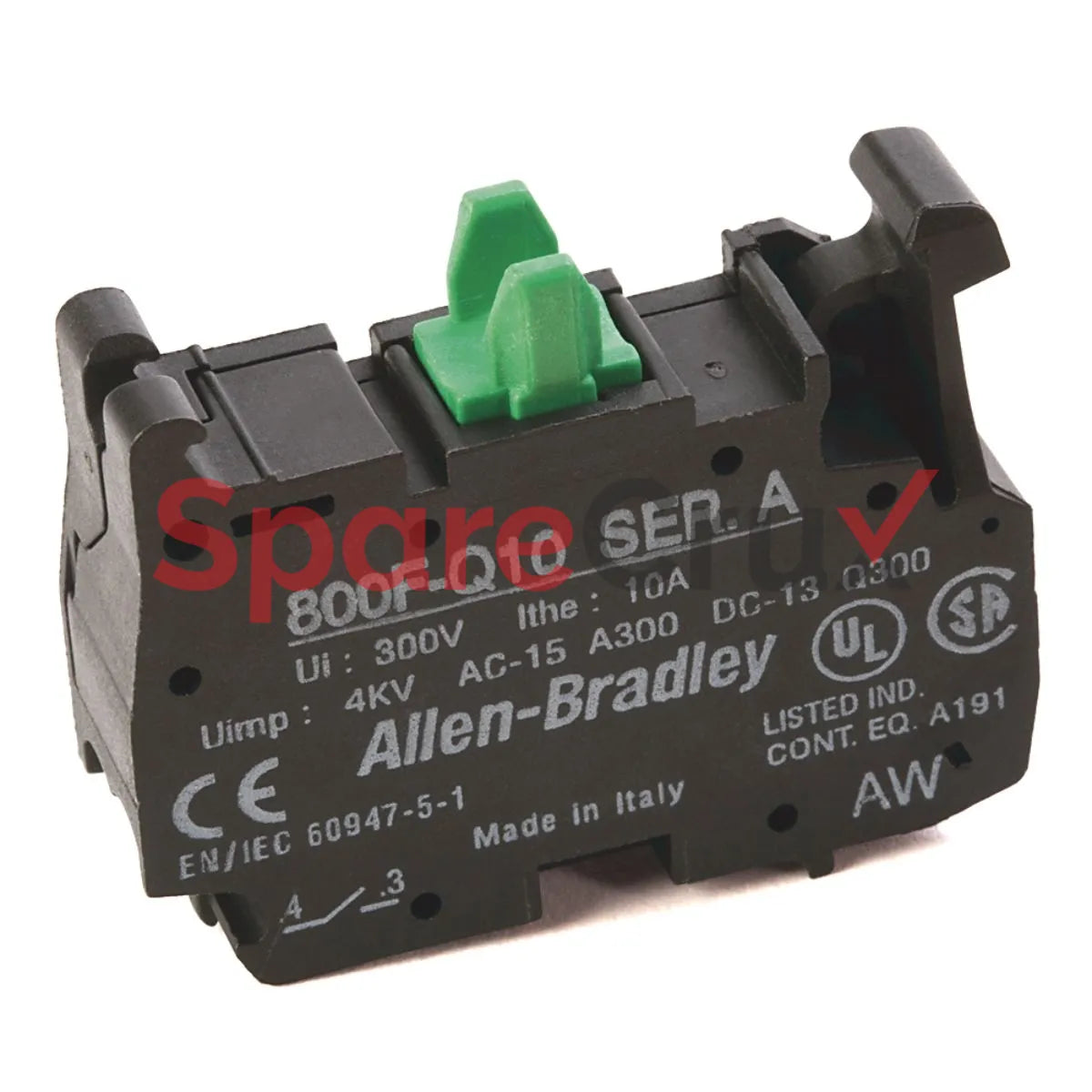 800F-Q10 | ALLEN BRADLEY | 22mm Contact Block 800F PB