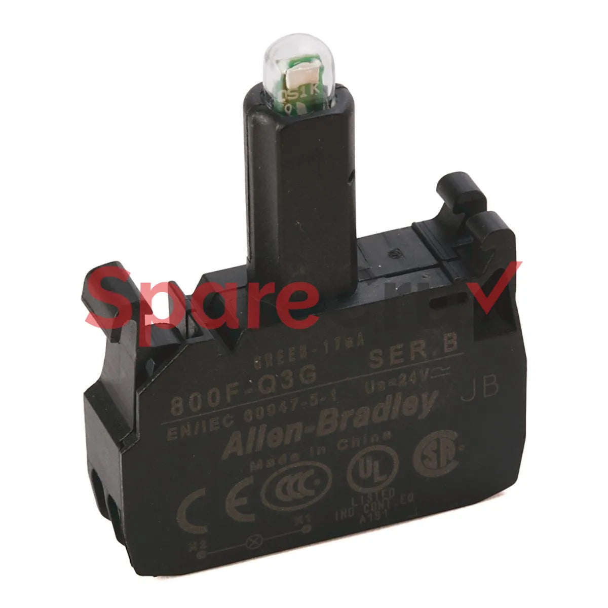 800F-Q3G | ألين برادلي | وحدة LED 22 مم 800F PB