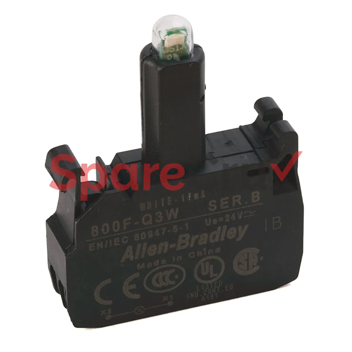 800F-Q3W | ALLEN BRADLEY | 22mm LED Module 800F PB