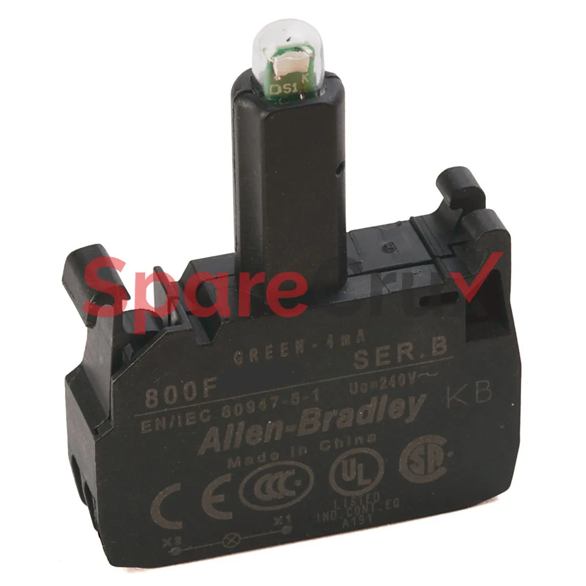 800F-Q7G | ALLEN BRADLEY | 22mm LED Module 800F PB