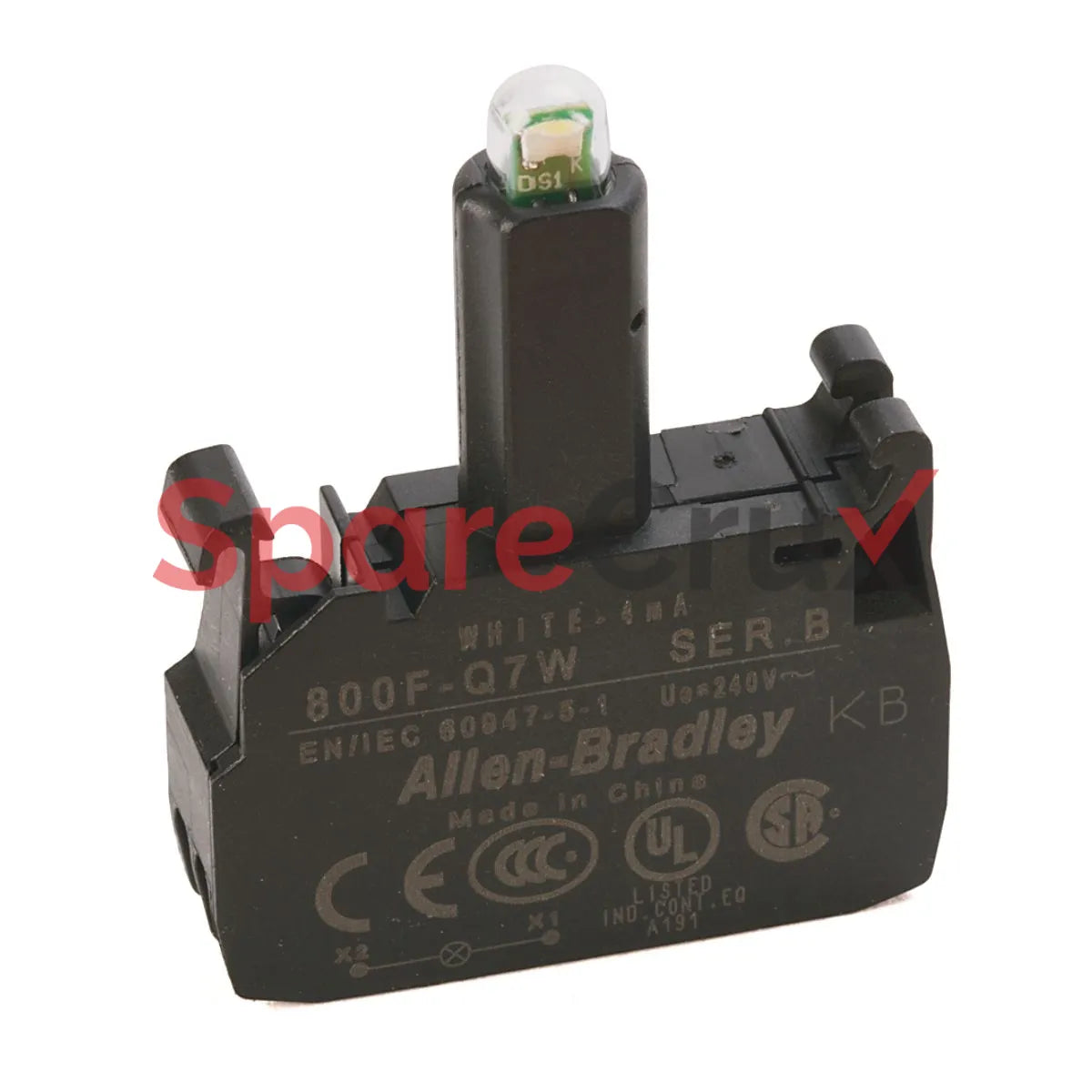 800F-Q7W | ALLEN BRADLEY | 22mm LED Module 800F PB