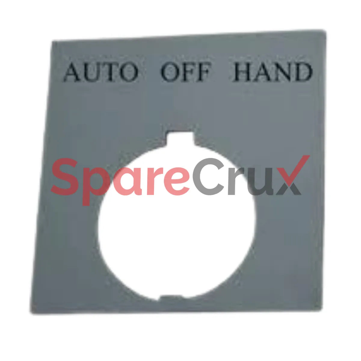 800H-W554 | ALLEN BRADLEY | 30mm 800H AUTO-OFF-HAND White Leg. Plate