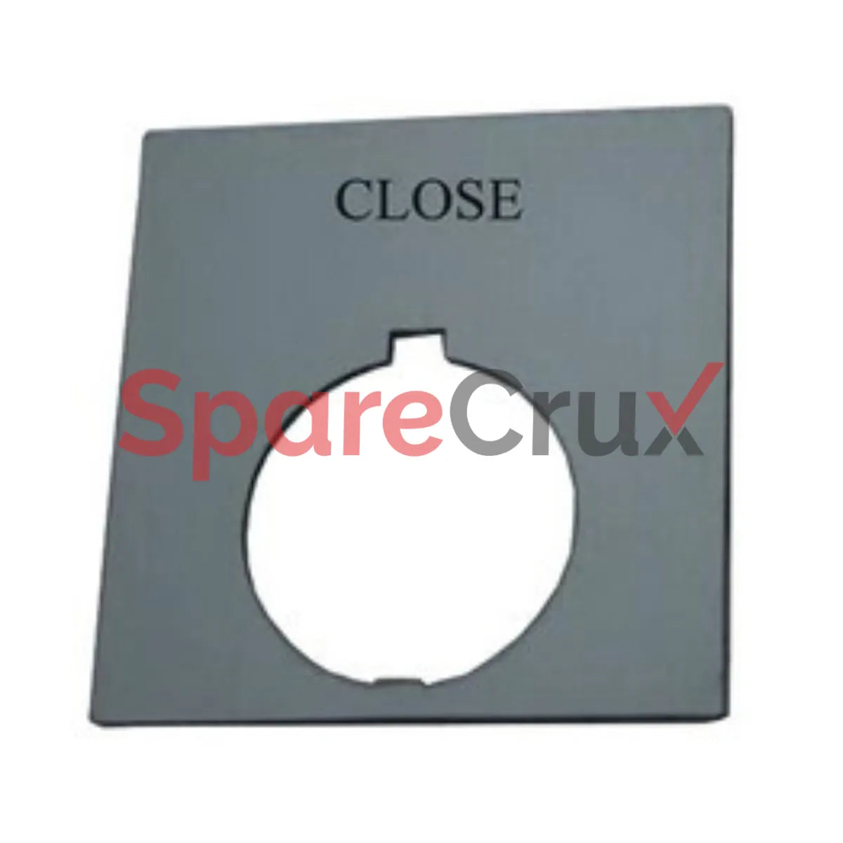 800H-W101J | ALLEN BRADLEY | 30mm 800H CLOSE Grey Jumbo Legend Plate