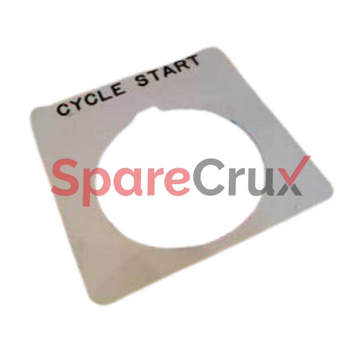 800H-W406 | ALLEN BRADLEY | 30mm 800H CYCLE START White Legend Plate