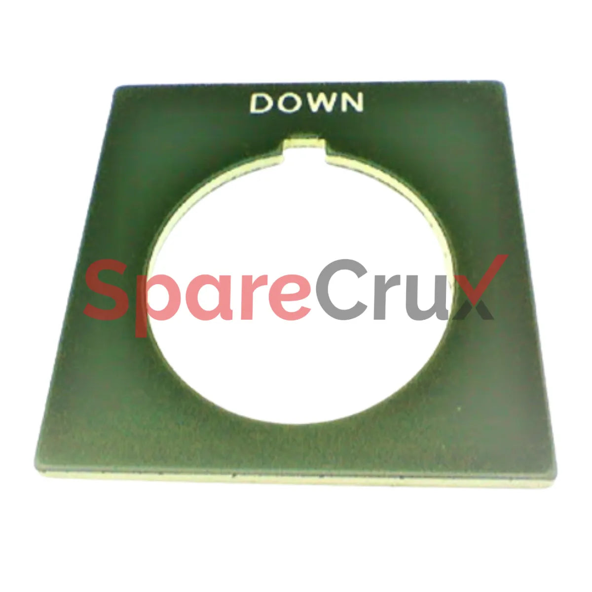 800H-W102J | ALLEN BRADLEY | 30mm 800H DOWN Grey Jumbo Legend Plate