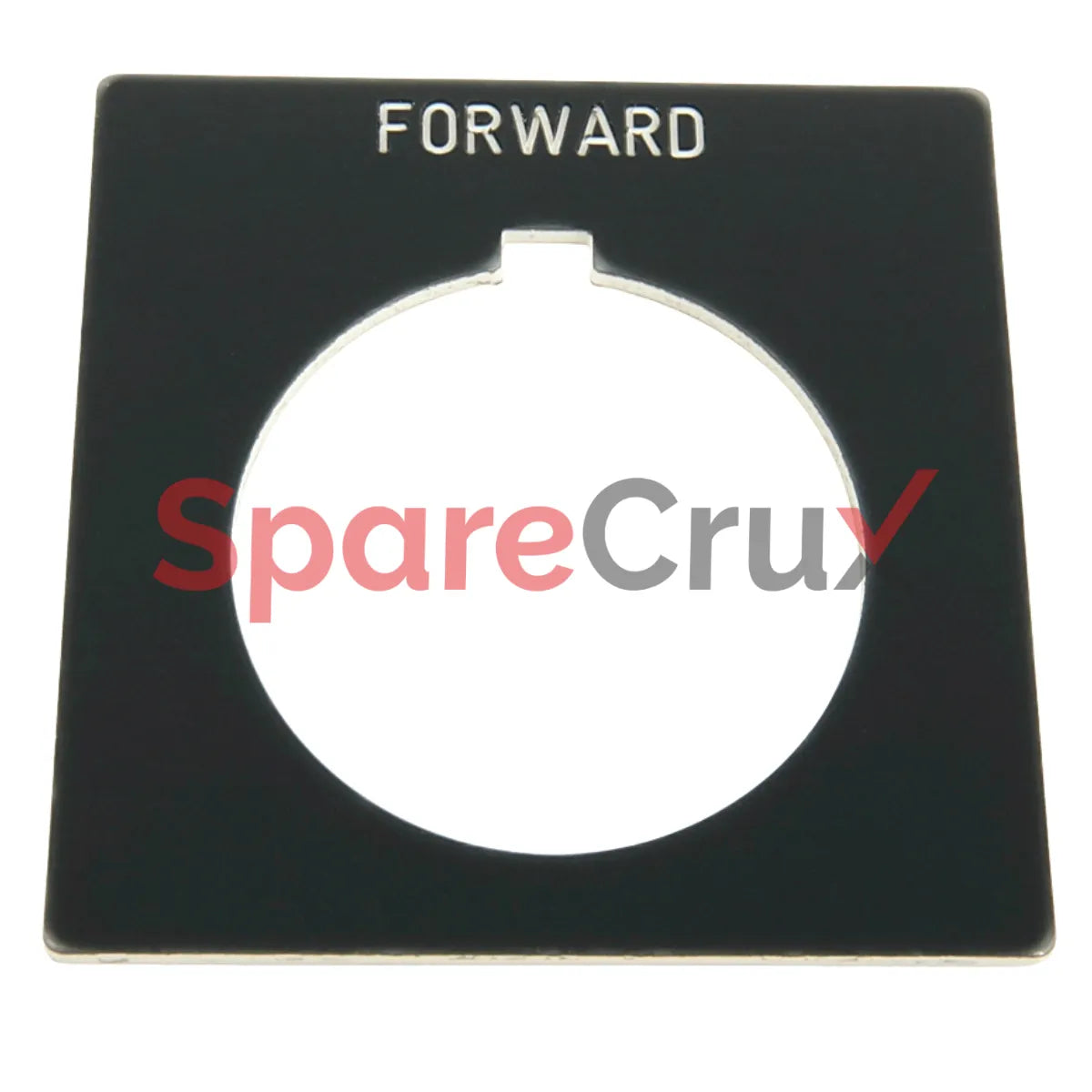 800H-W105 | ALLEN BRADLEY | 30mm 800H FORWARD Grey Legend Plate