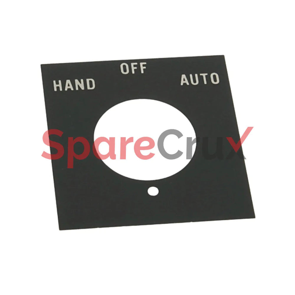 800H-Y11J | ALLEN BRADLEY | 800H PB HAND-OFF-AUTO Jumbo Legend Plate