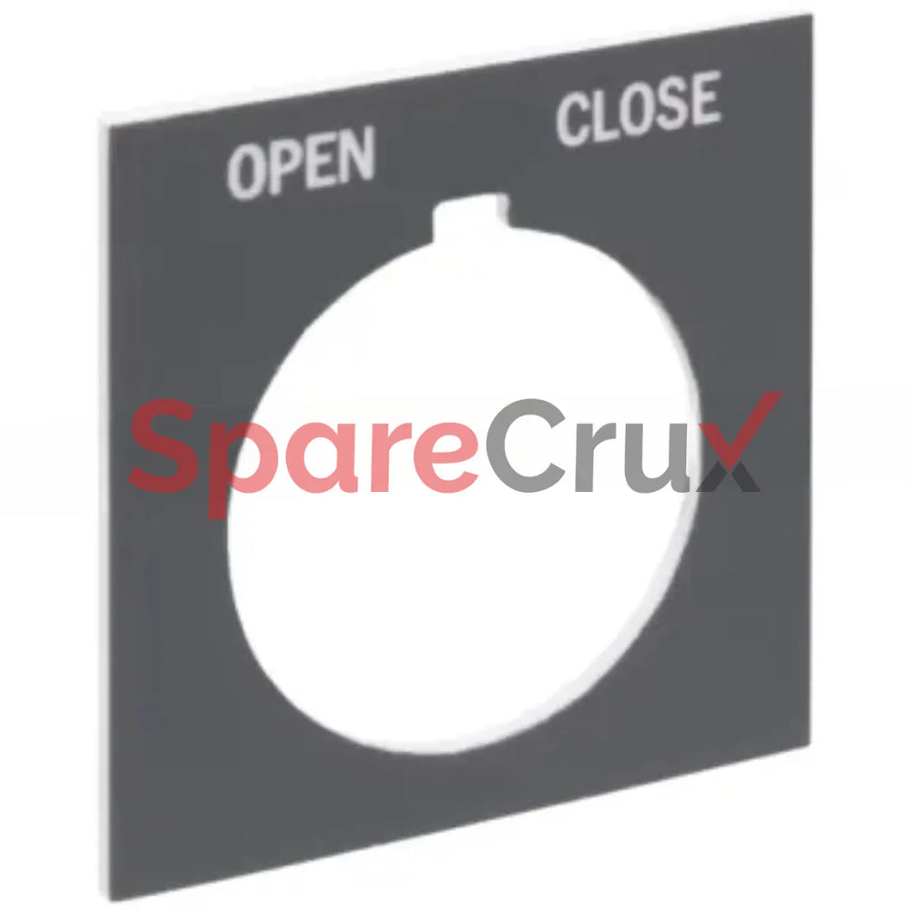 800H-Y205 | ALLEN BRADLEY | 800H PB OPEN CLOSE Lever Legend Plate
