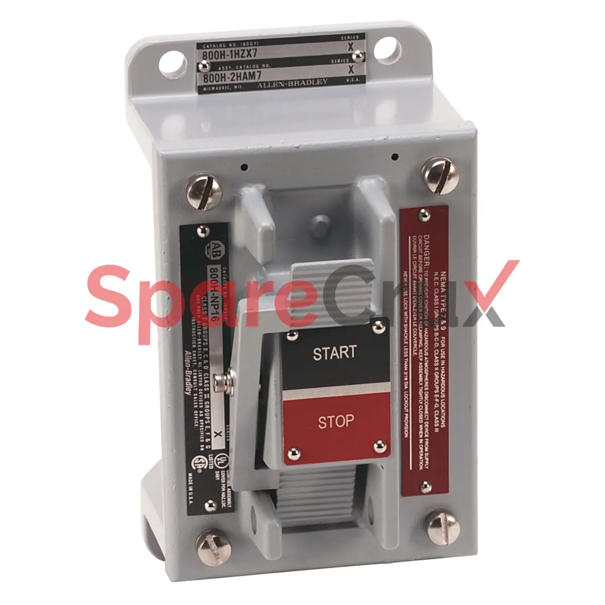 800H-2HG7 | ALLEN BRADLEY | 800H Push-Button Station