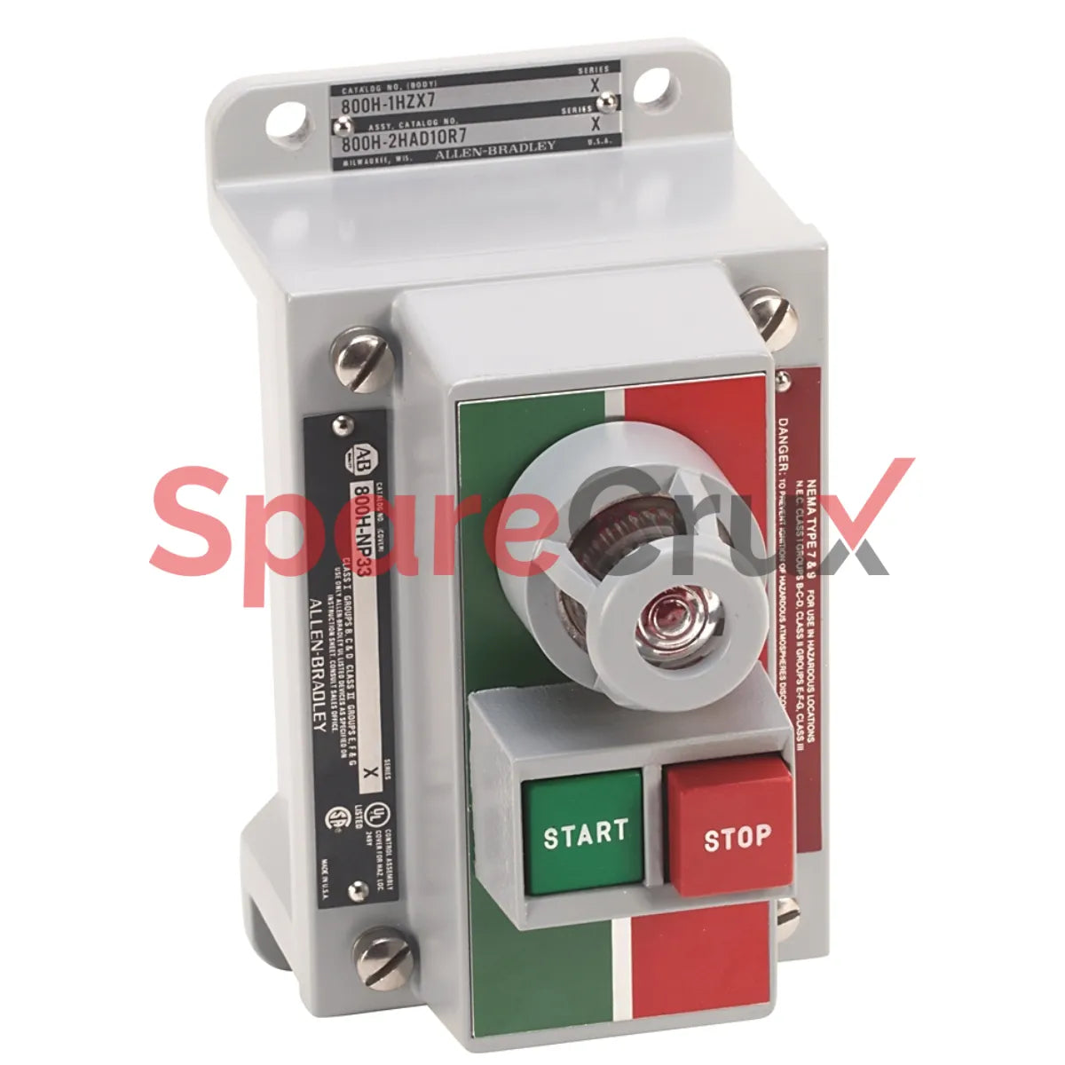 800H-2HAD10R7M3 | ALLEN BRADLEY | 800H Push-Button Station