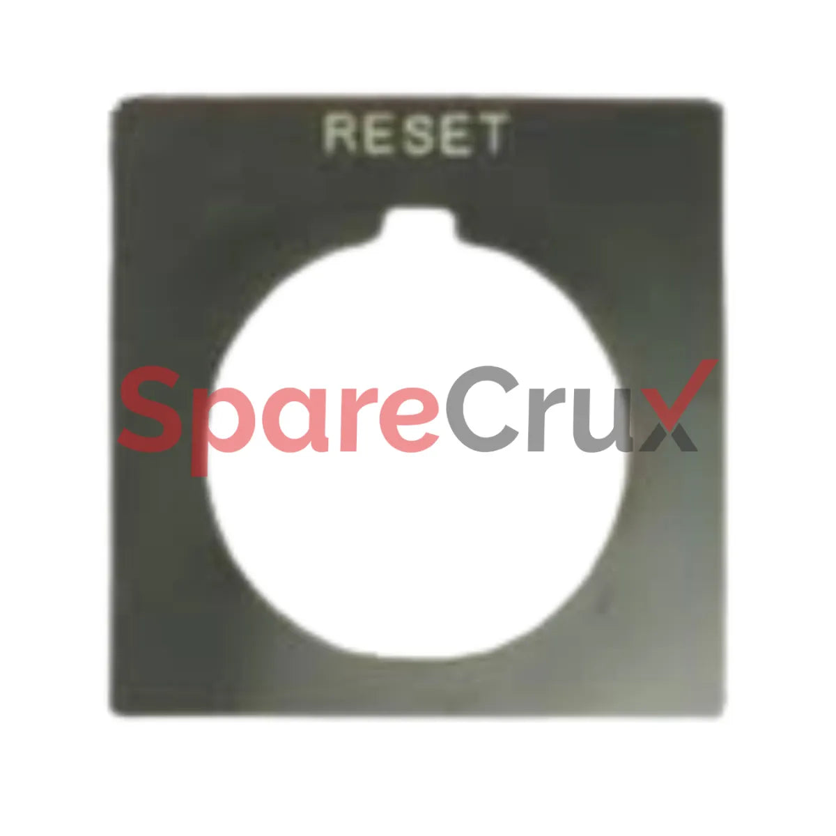800H-W121 | ALLEN BRADLEY | 30mm 800H RESET Grey Legend Plate