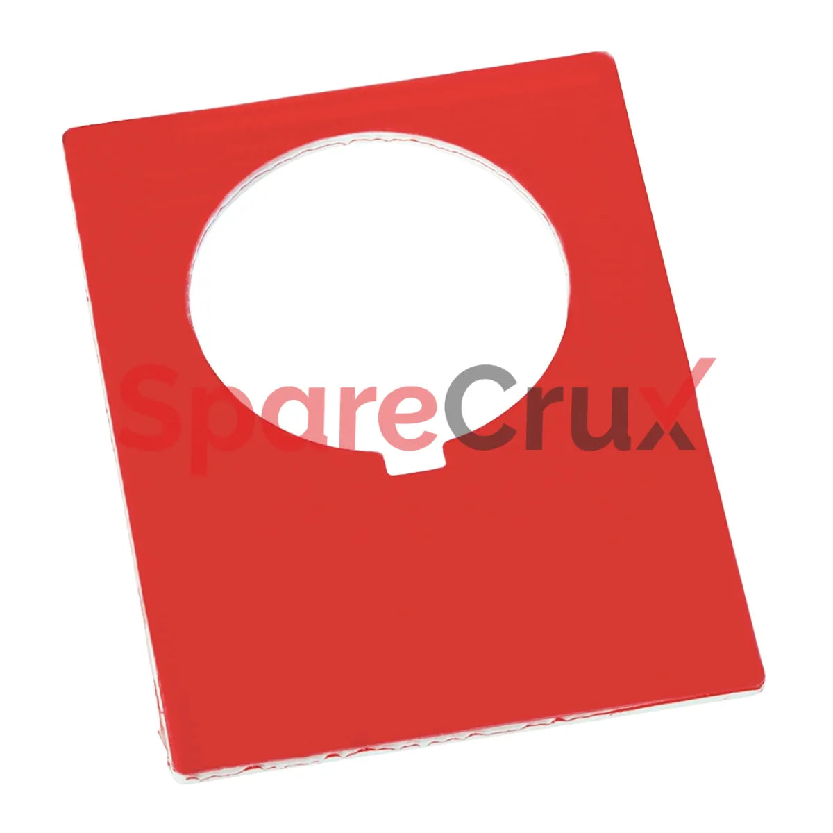 800H-W300J | ALLEN BRADLEY | 30mm 800H Red Blank Jumbo Legend Plate